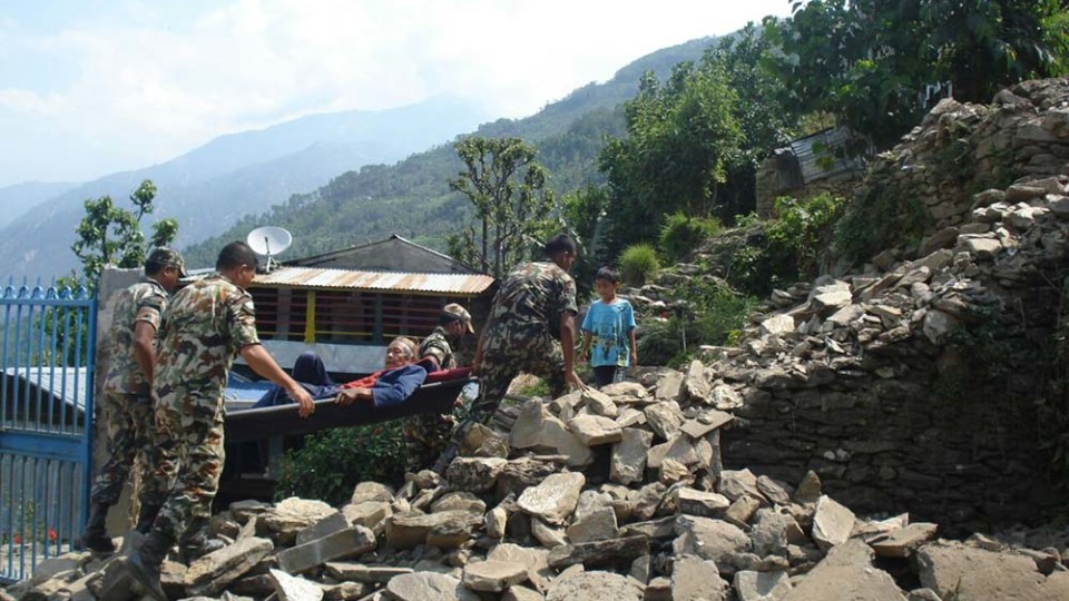 Emergenza Nepal – Immagini Ms. Linnet D’Silva