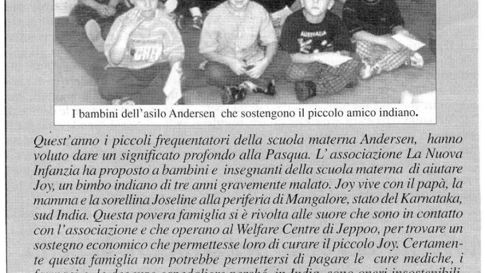 2002-04-04-I-bambini-dellasilo-Andersen-che-sostengono-il-piccolo-amico-indiano