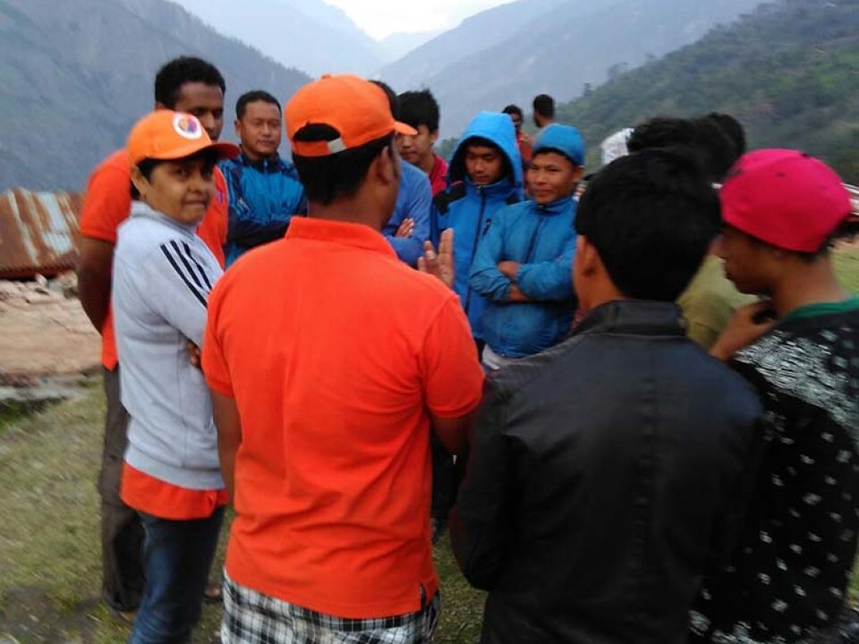 Emergenza Nepal – Immagini Ms. Linnet D’Silva