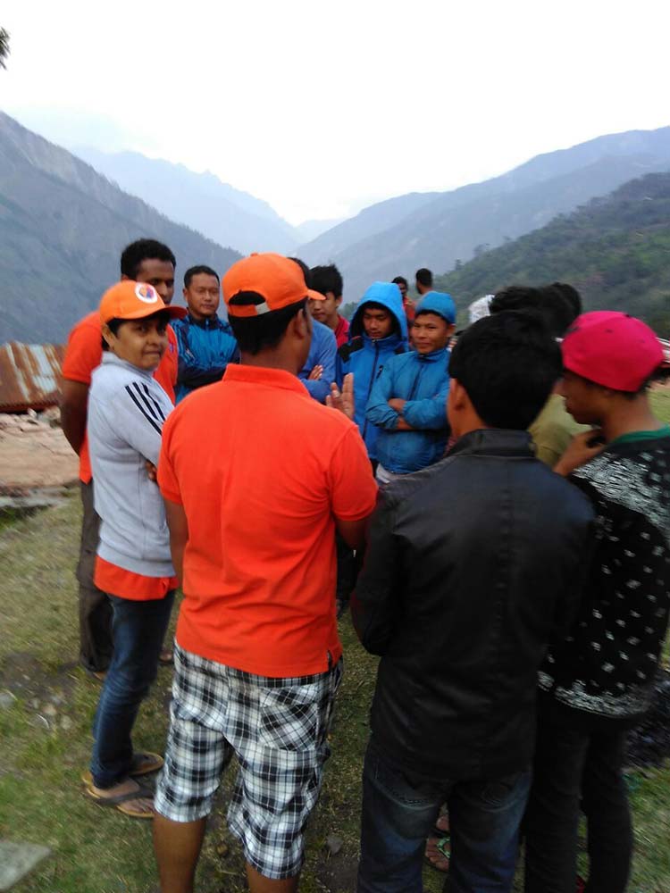 Emergenza Nepal – Immagini Ms. Linnet D’Silva