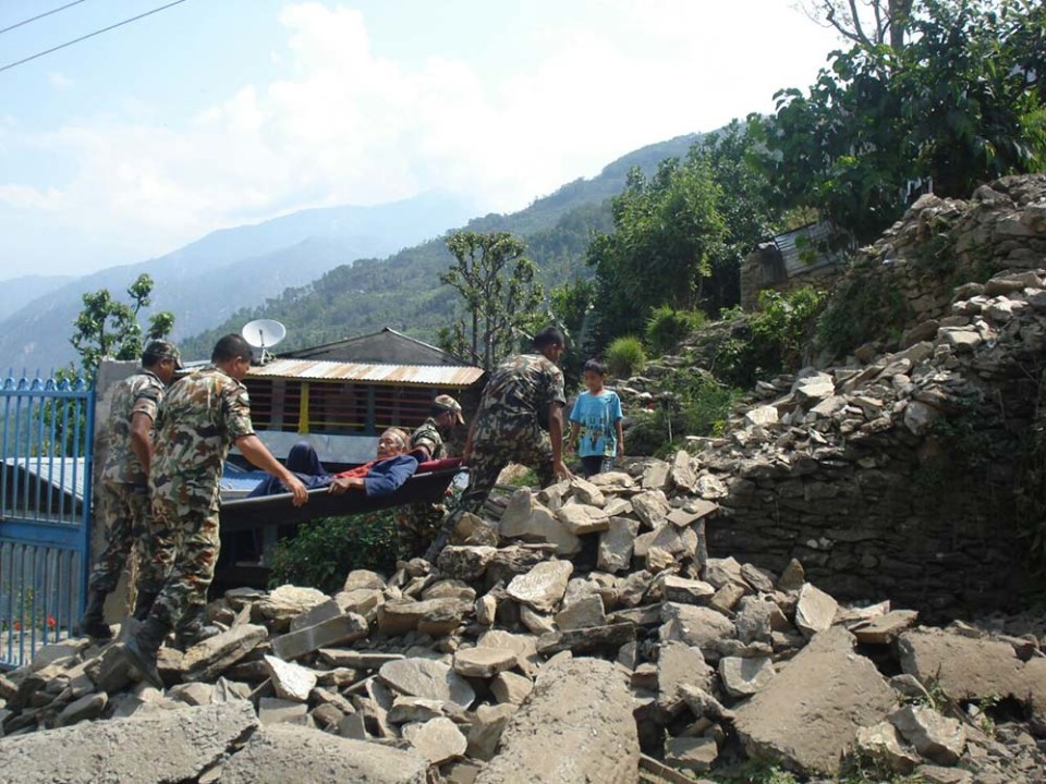 Emergenza Nepal – Immagini Ms. Linnet D’Silva